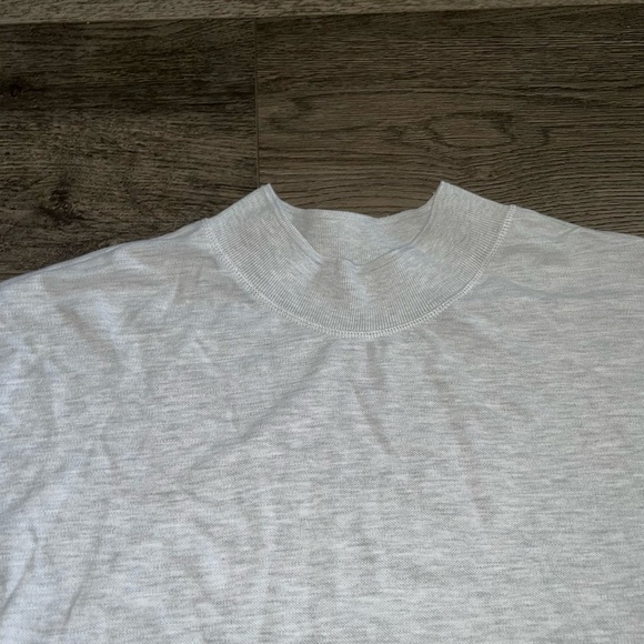 Urban Outfitters Standard Cloth Shortstop Pique Mock Neck Tee Size Medium - Picture 3 of 8
